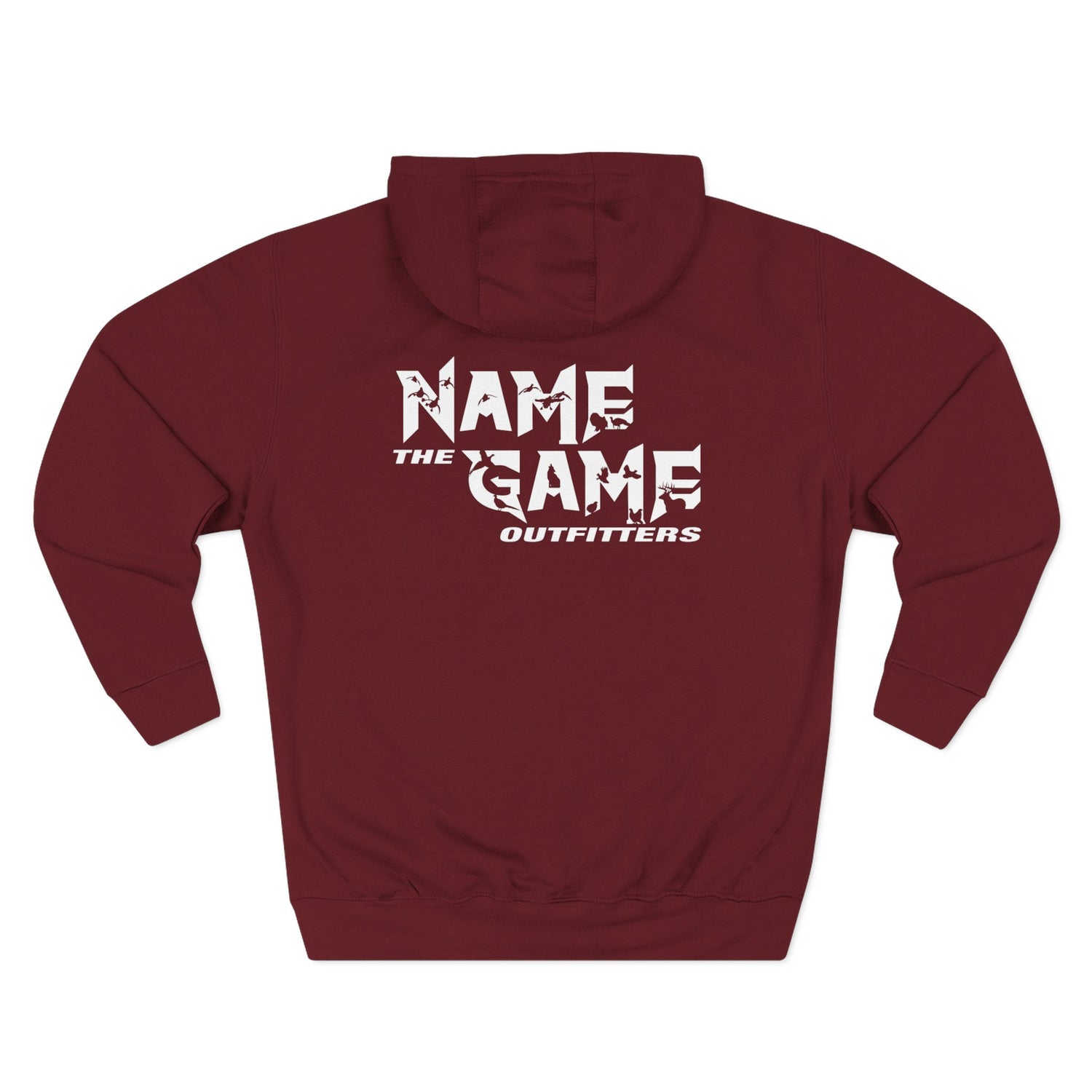 Hoodie - Fleece NTG Logo (White)