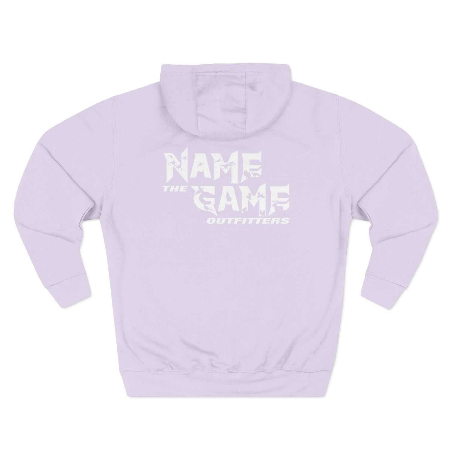 Hoodie - Fleece NTG Logo (White)