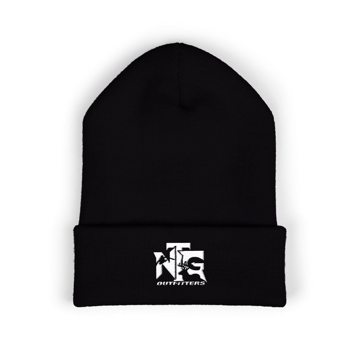 Hat - NTG Cuffed Beanie - White